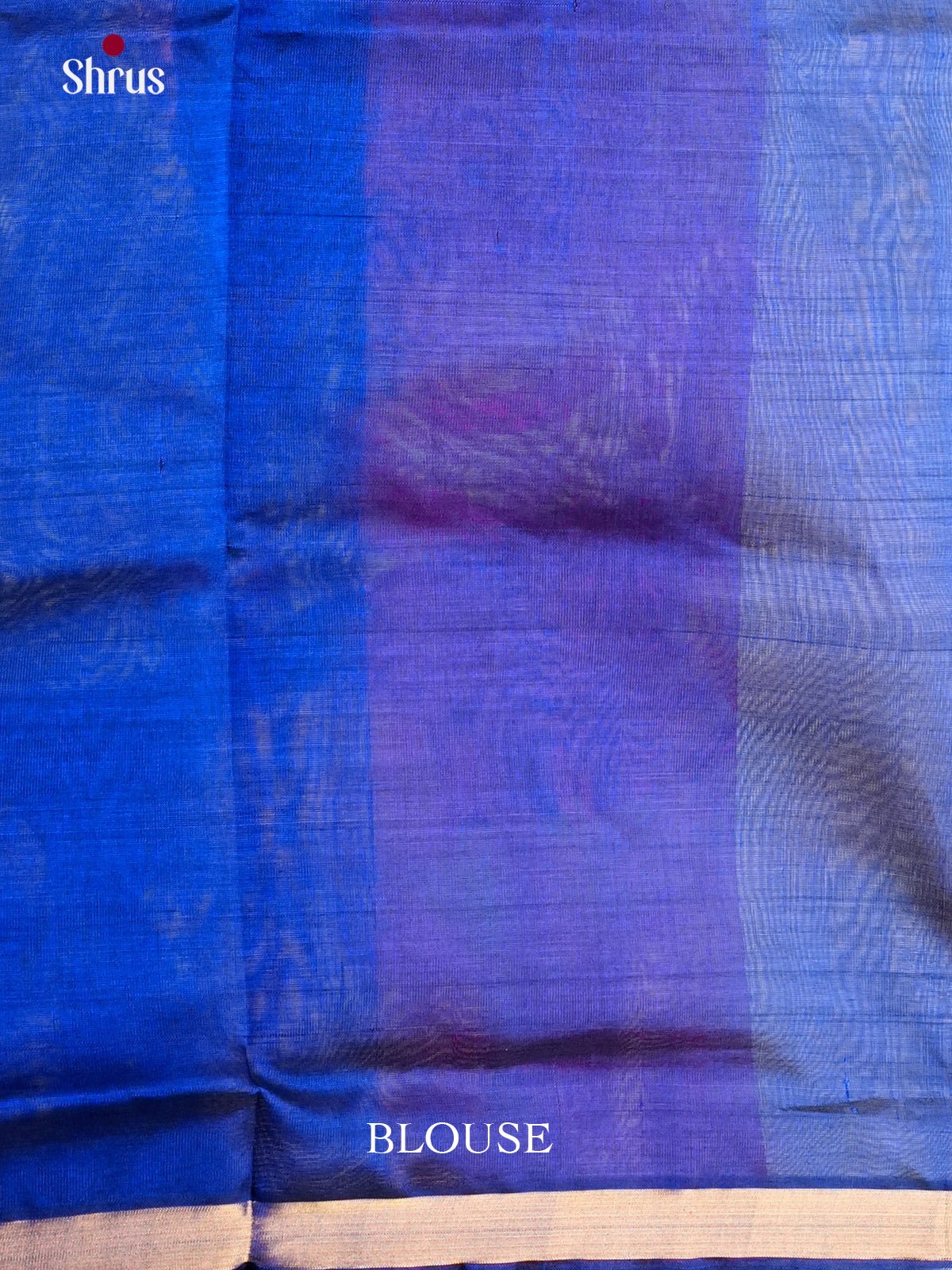 Buy Vibrant White, Pink & Blue Ikkat Printed Saree Online With Zari Border