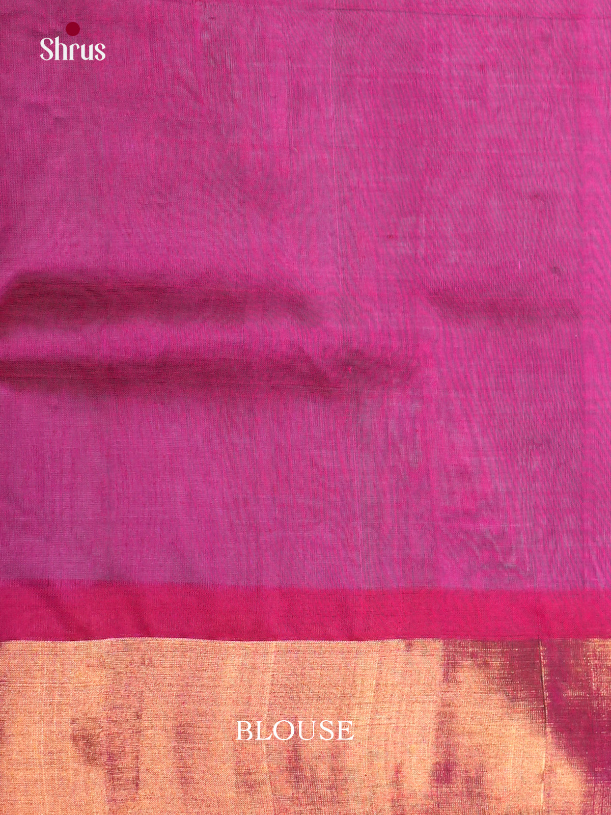 Buy Pretty Teal Saree Online with Gold Buttas & Magenta Kaddi Zari Border