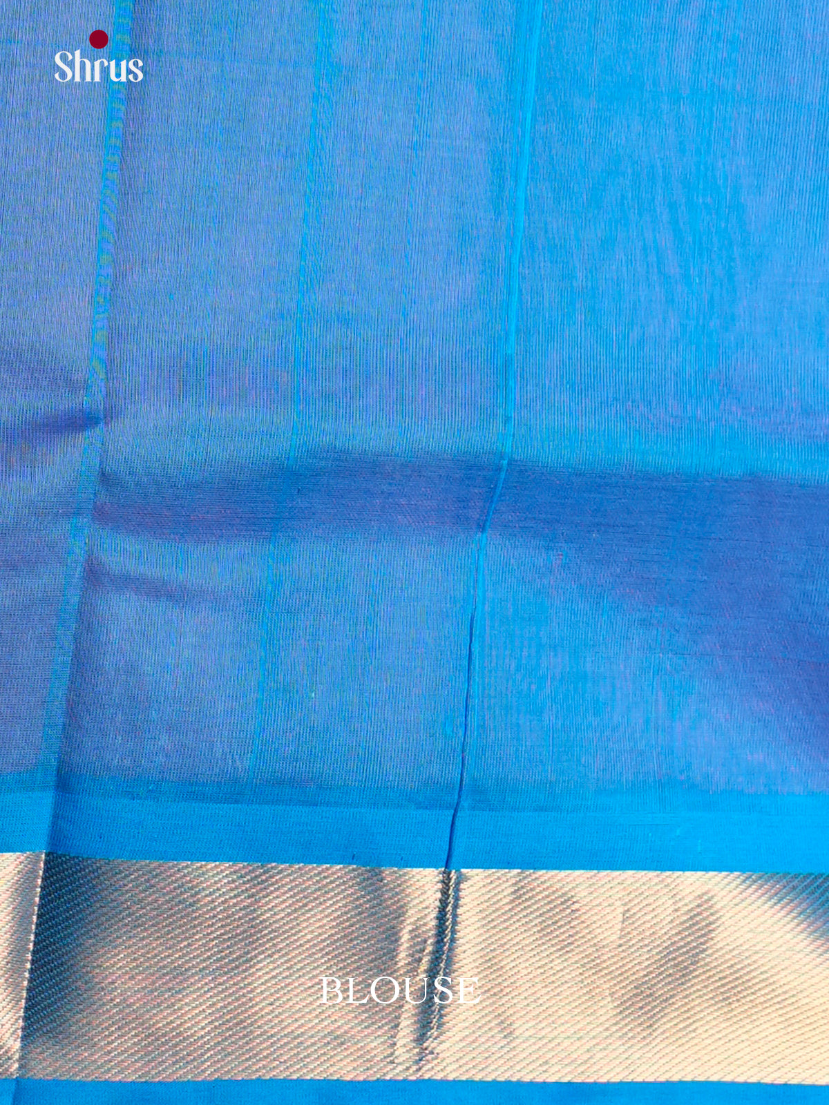 Buy Beautiful Pink Pure Cotton Silk Saree with Diamond Shaped Gold Buttas & Light Blue Zari Border