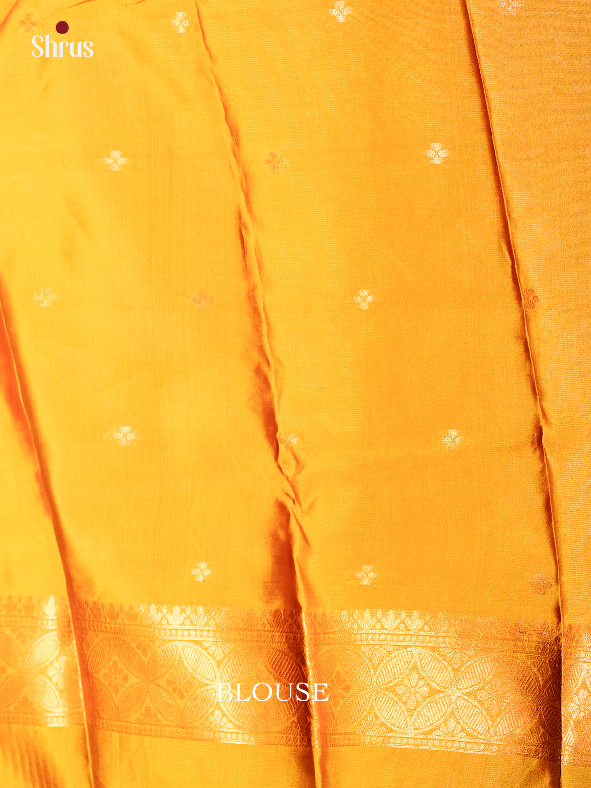 Green & Mustard- Semi Softsilk Saree  - EAS27324 - Shop on Shrus.com