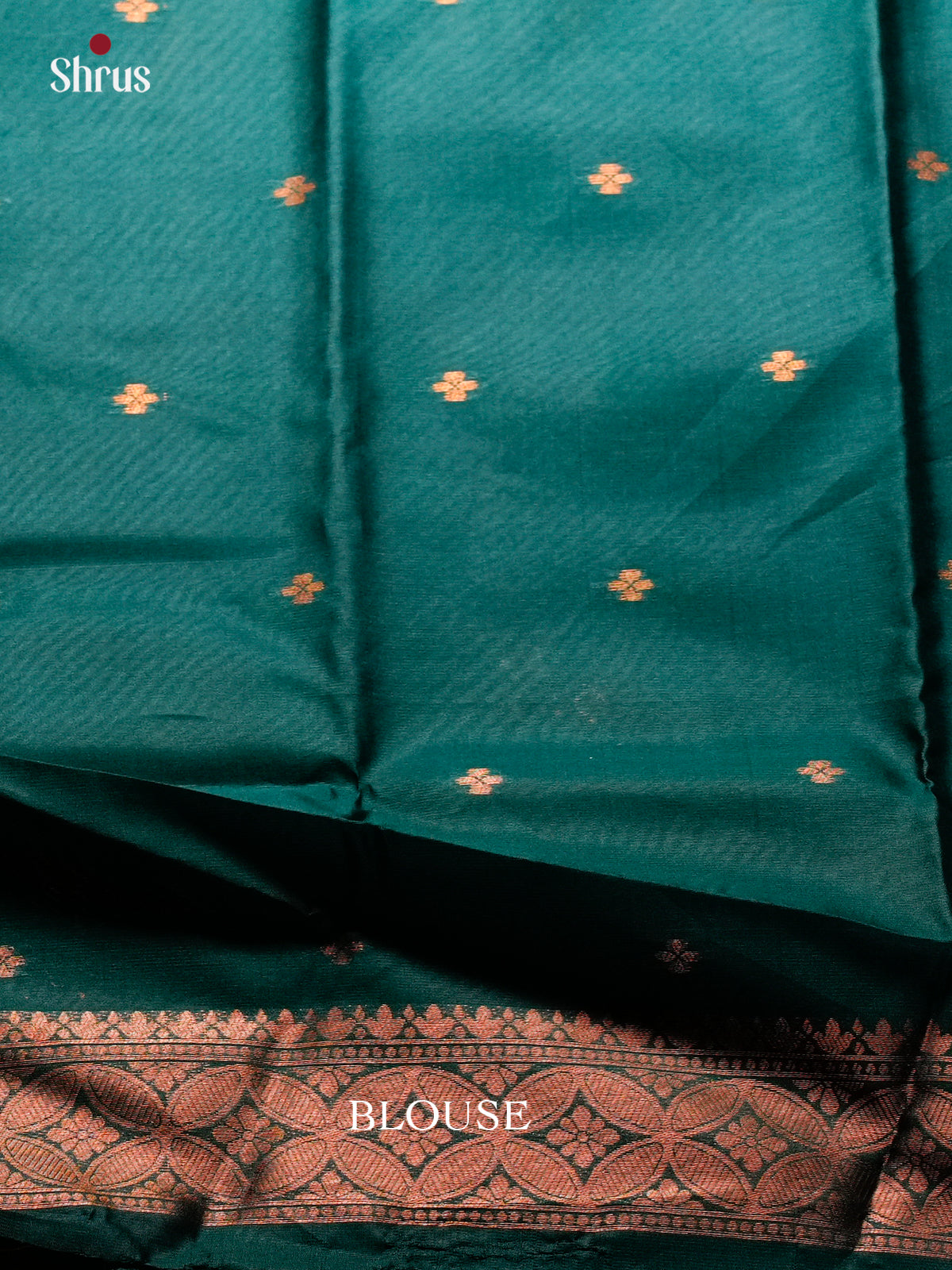 Mustardy Green & Green  - Semi Softsilk Saree -EAS27326 - Shop on Shrus.com