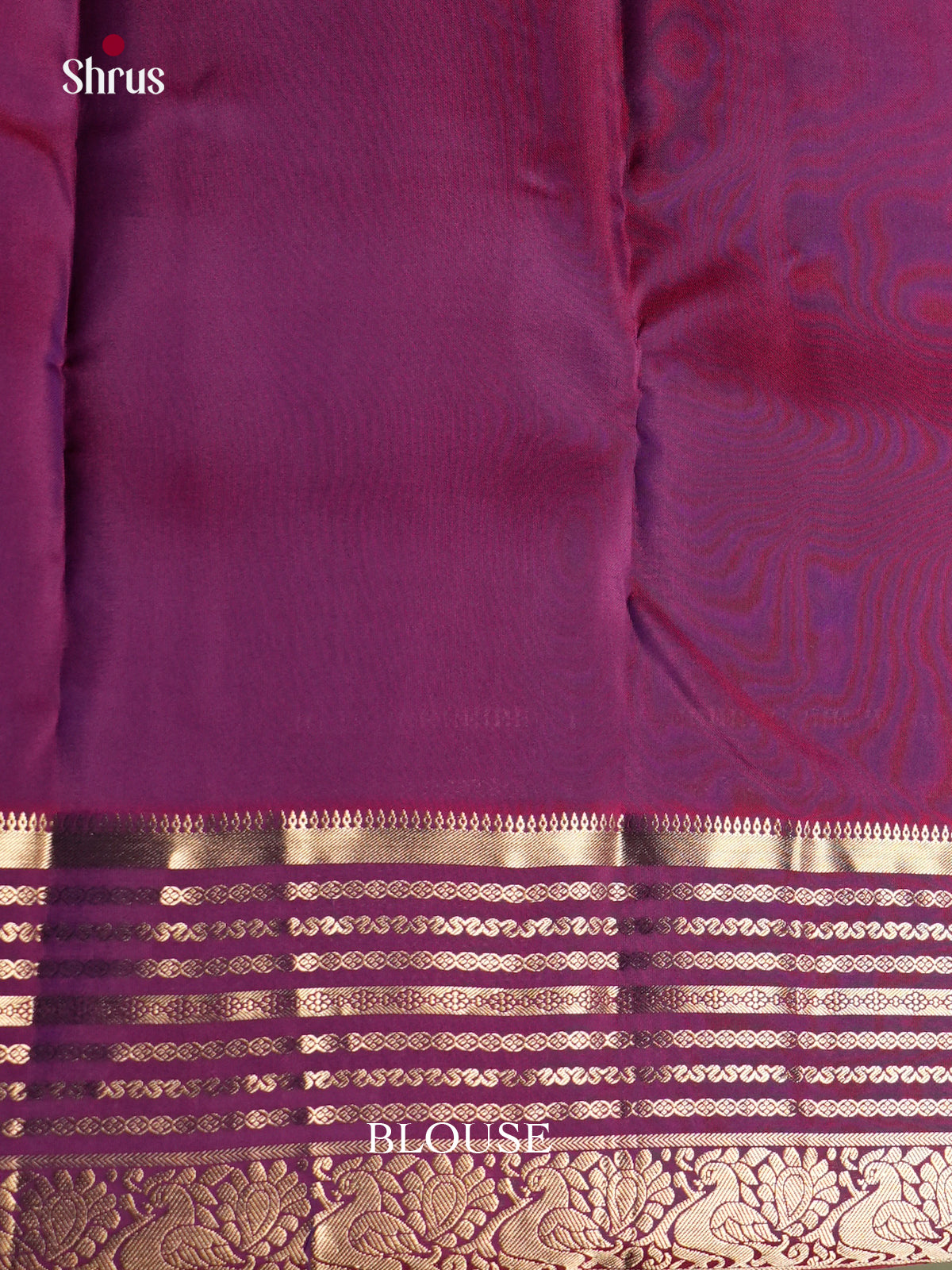 Violet & Purple - Kanchipuram-halfpure - Saree- EAS28089 - Shop on Shrus.com