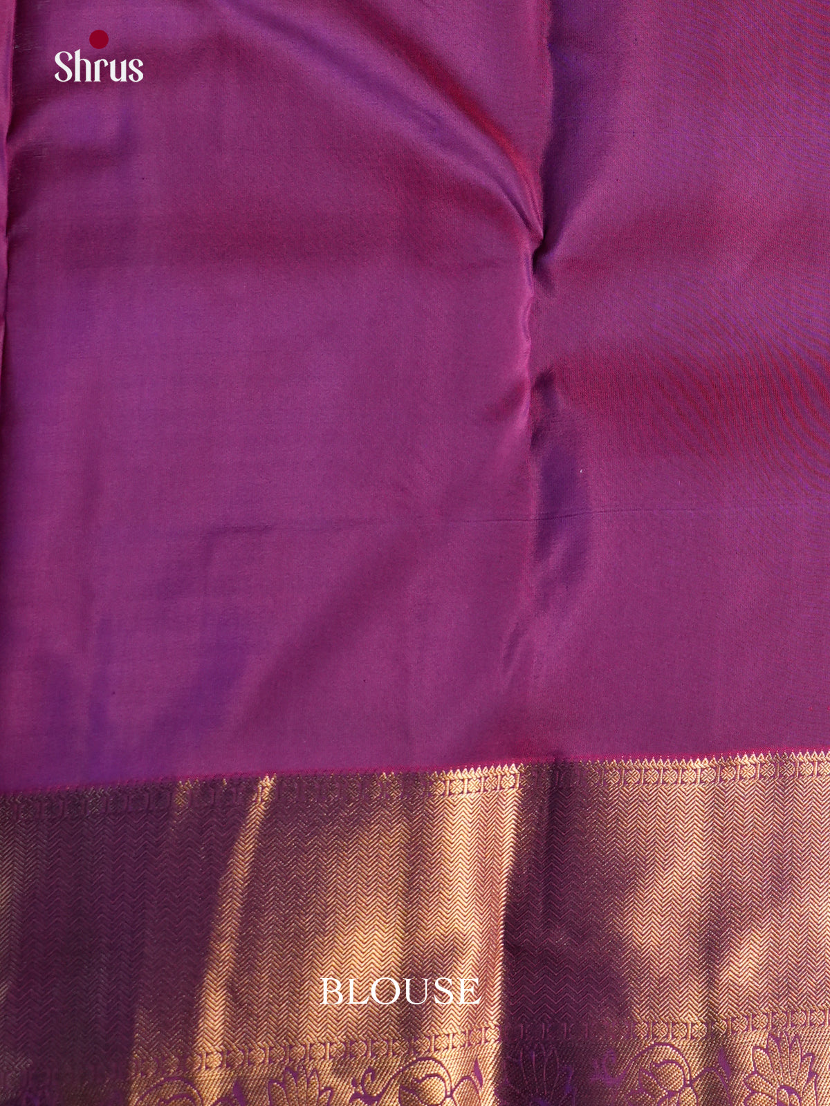 Double Shaded Green & Purple  - Kanchipuram-halfpure - Saree- EAS28162 - Shop on Shrus.com