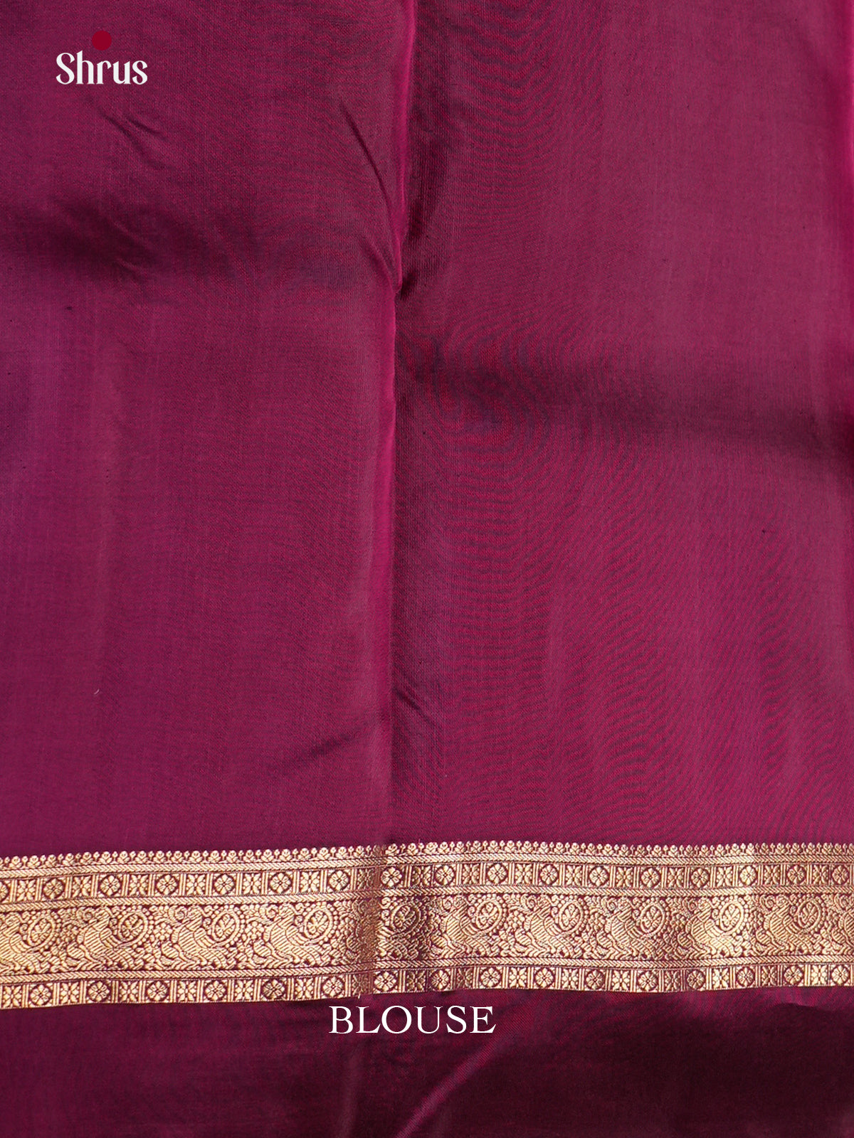 Orangish Pink & Purple  - Kanchipuram-halfpure - Saree- EAS28180 - Shop on Shrus.com
