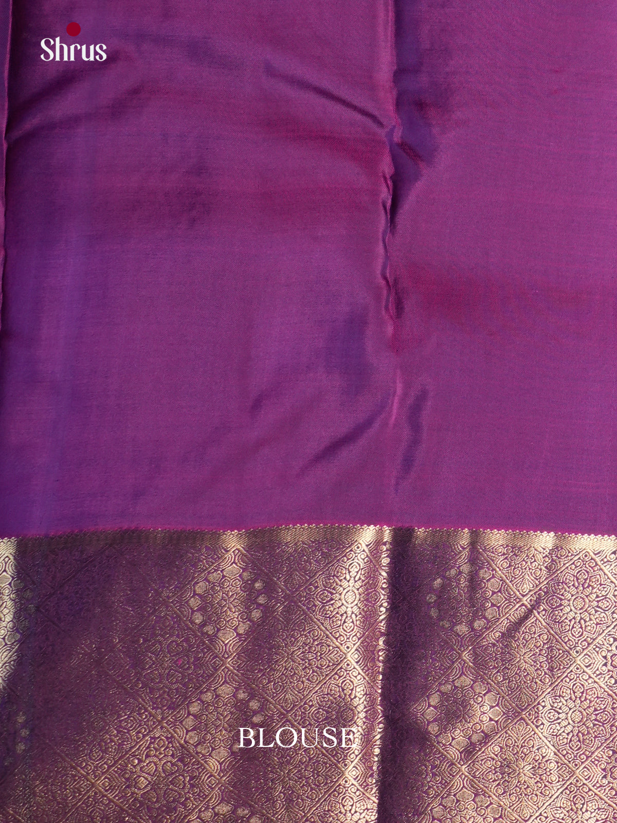 Navy Blue & Purple - Kanchipuram-halfpure - Saree - EAS28181 - Shop on Shrus.com