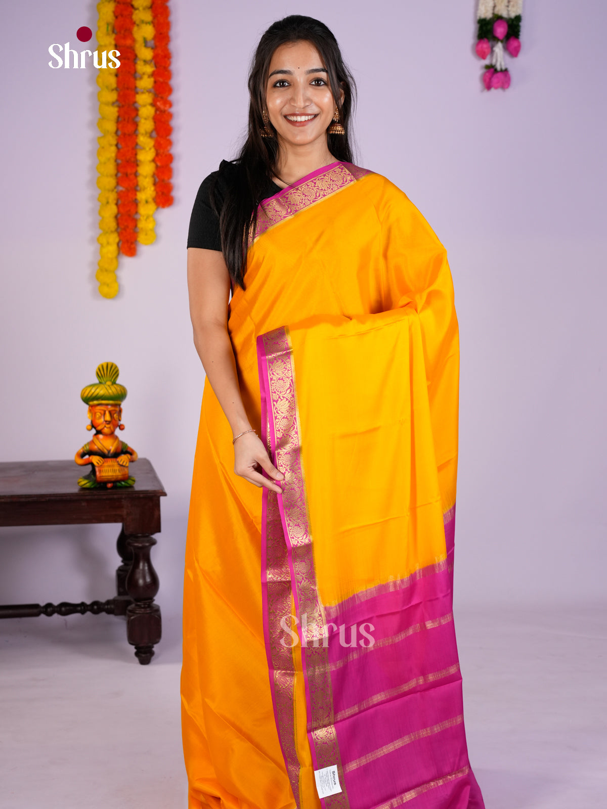 EAS28215 - Mysore Silk - Saree - Shop on Shrus.com