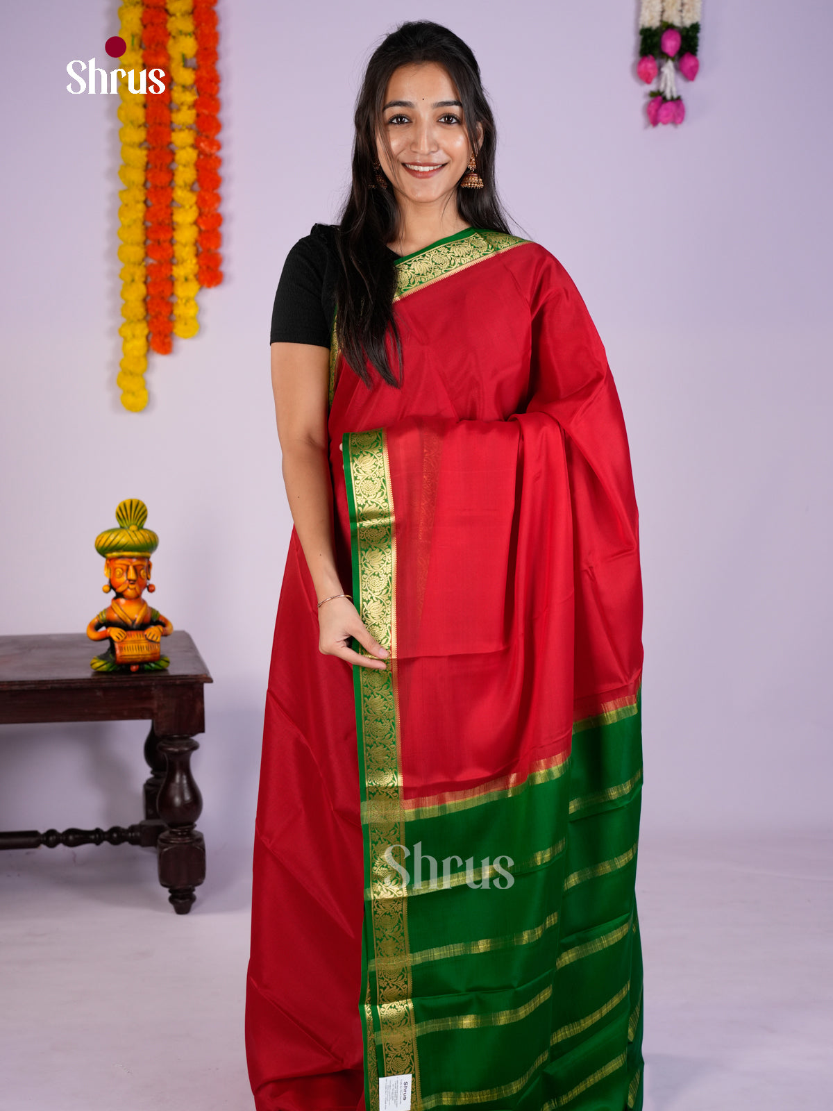 EAS28222 - Mysore Silk - Saree - Shop on Shrus.com