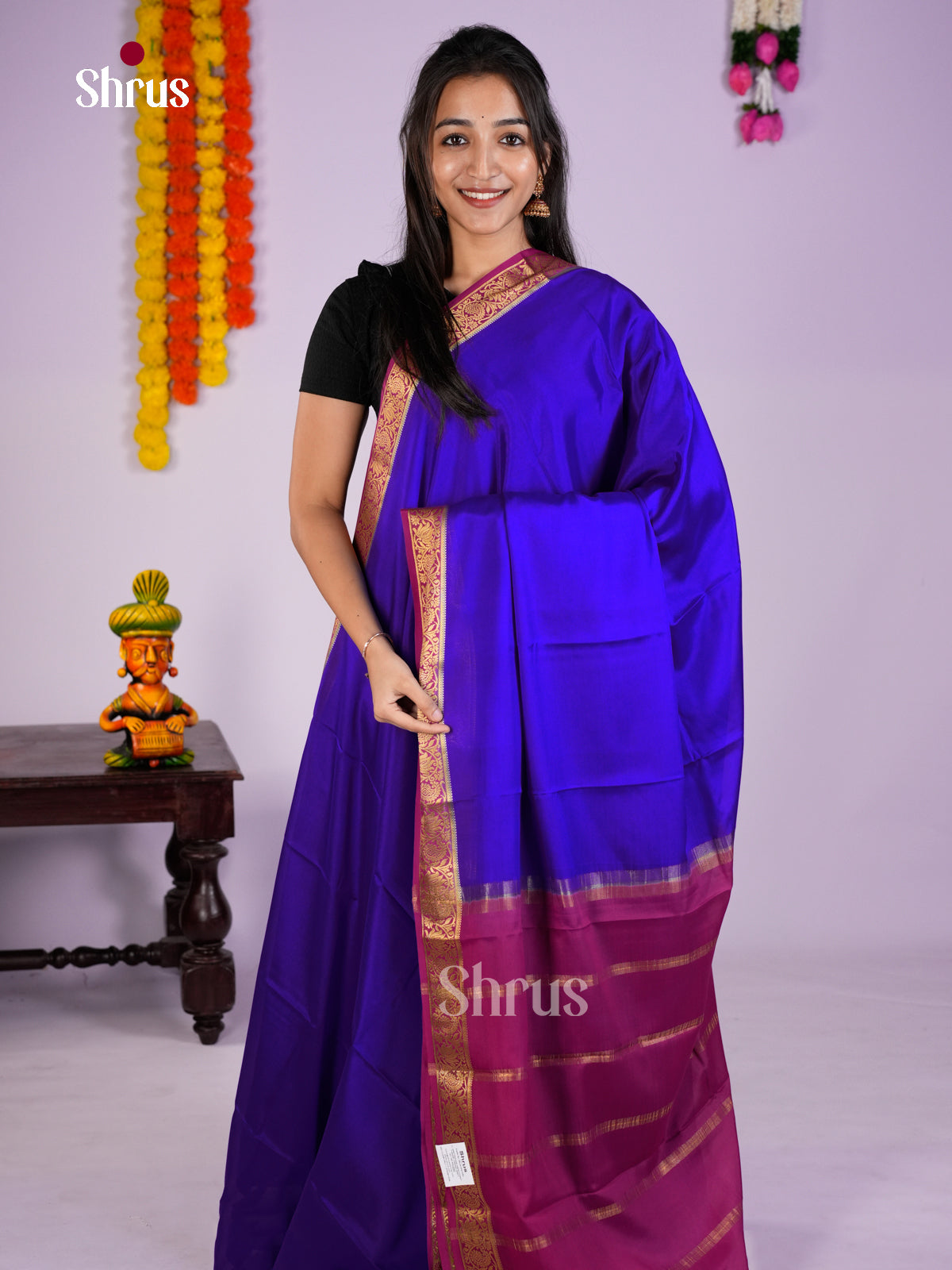 EAS28223 - Mysore Silk - Saree - Shop on Shrus.com