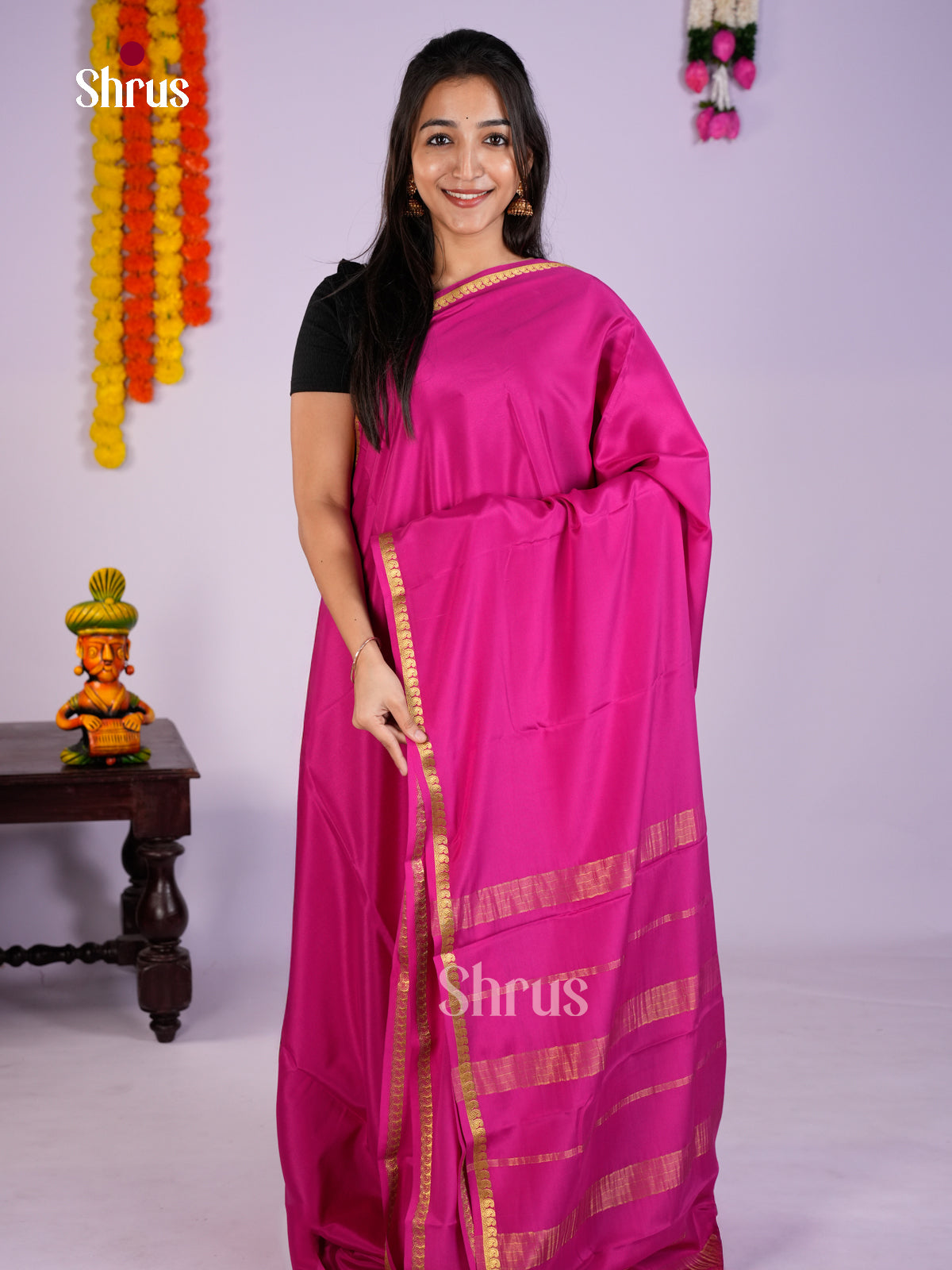 EAS28239 - Mysore Silk - Saree - Shop on Shrus.com