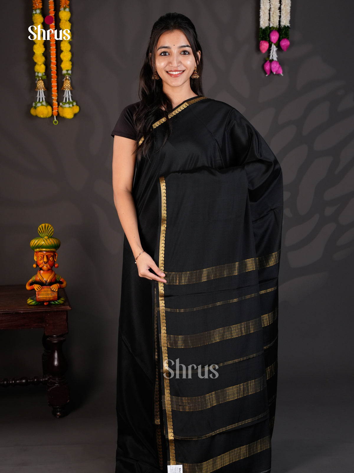 EAS28248 - Mysore Silk - Saree - Shop on Shrus.com