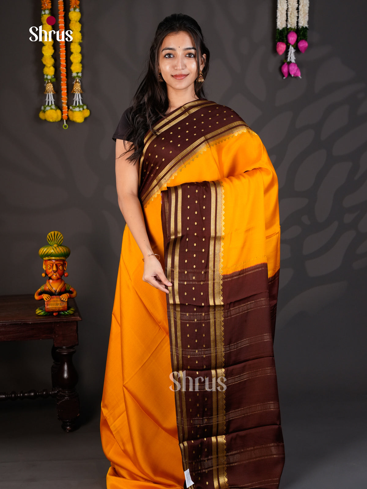 EAS28254 - Mysore Silk - Saree - Shop on Shrus.com