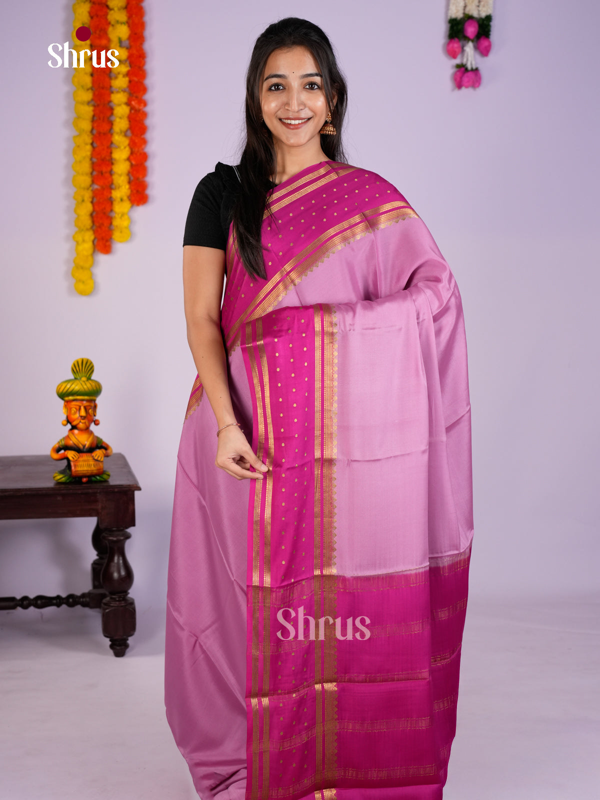 EAS28261 - Mysore Silk - Saree - Shop on Shrus.com