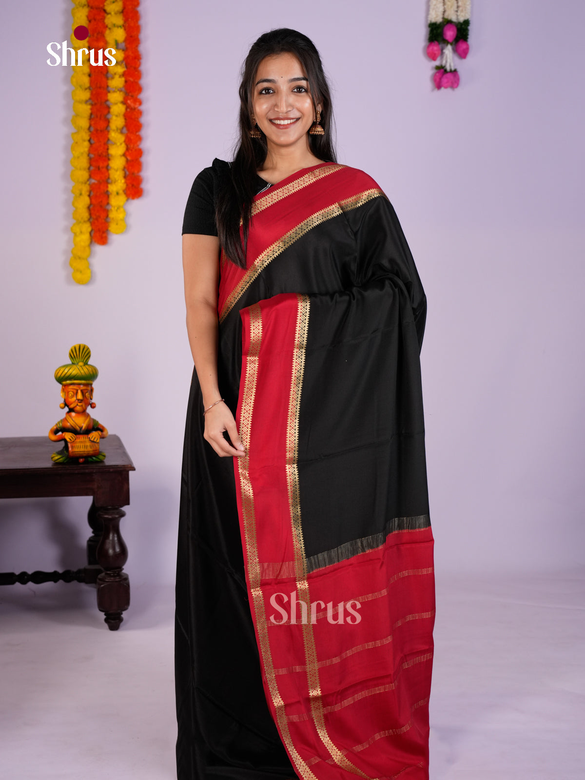 EAS28286 - Mysore Silk - Saree - Shop on Shrus.com
