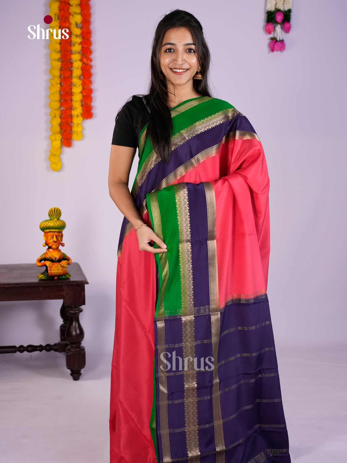 EAS28300 - Mysore Silk - Saree - Shop on Shrus.com