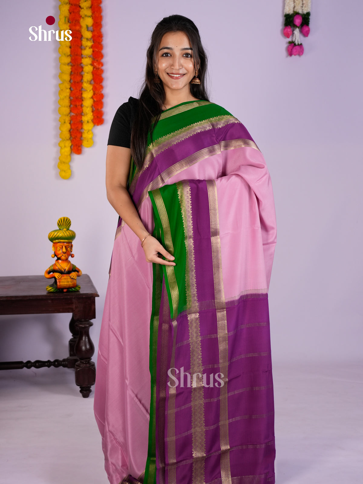 EAS28306 - Mysore Silk - Saree - Shop on Shrus.com
