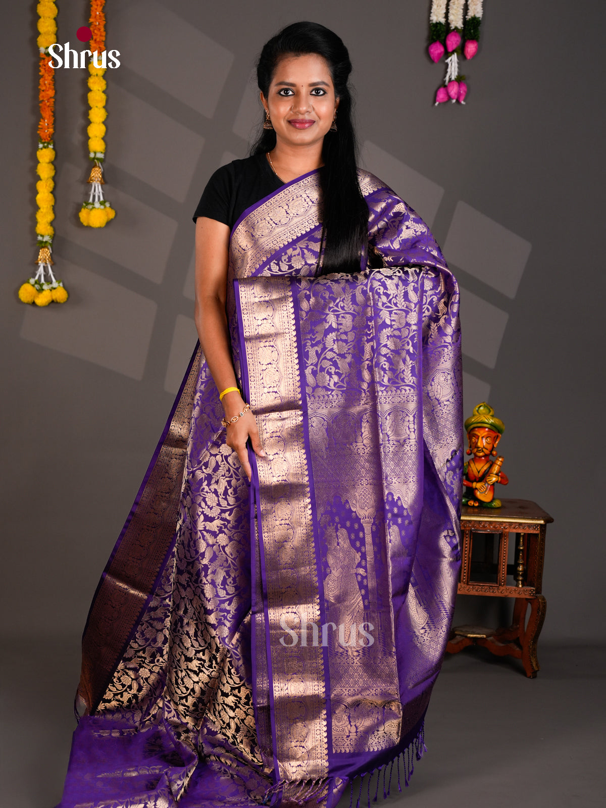 EAS28313 - Soft Silk - Saree - Shop on Shrus.com