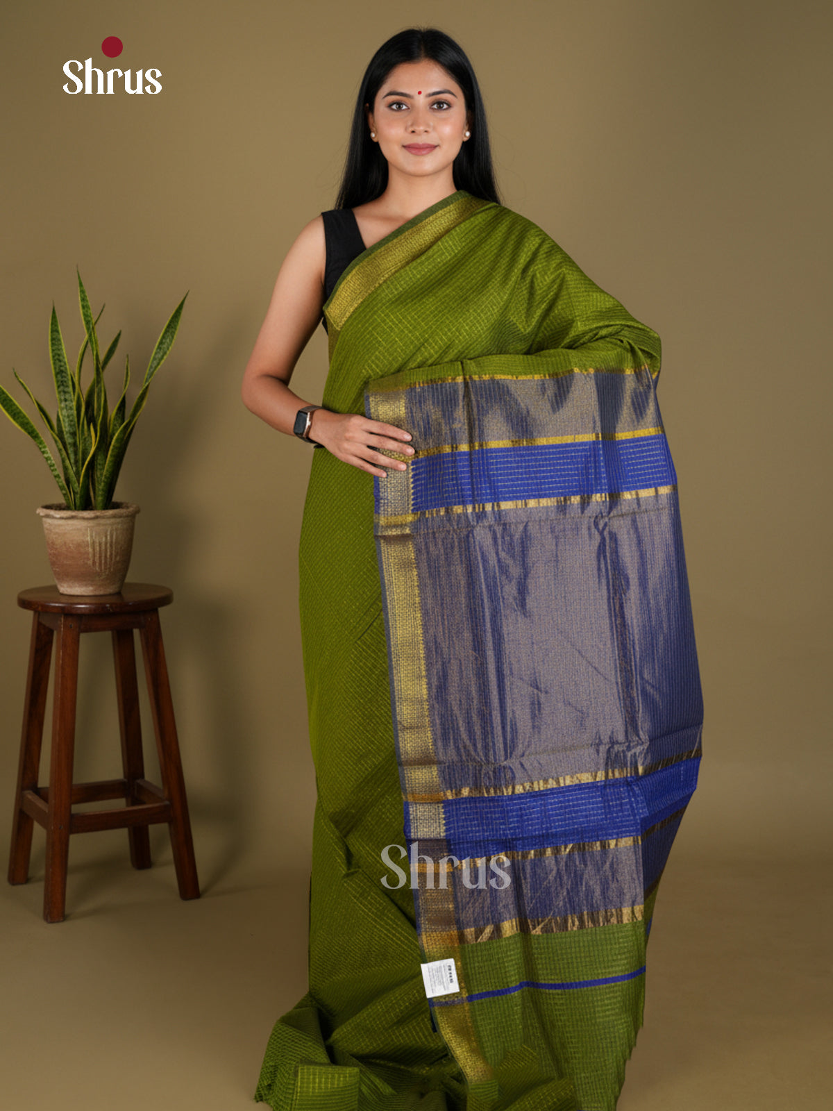 EAS29069 - Semi Maheshwari - Saree - Shop on Shrus.com