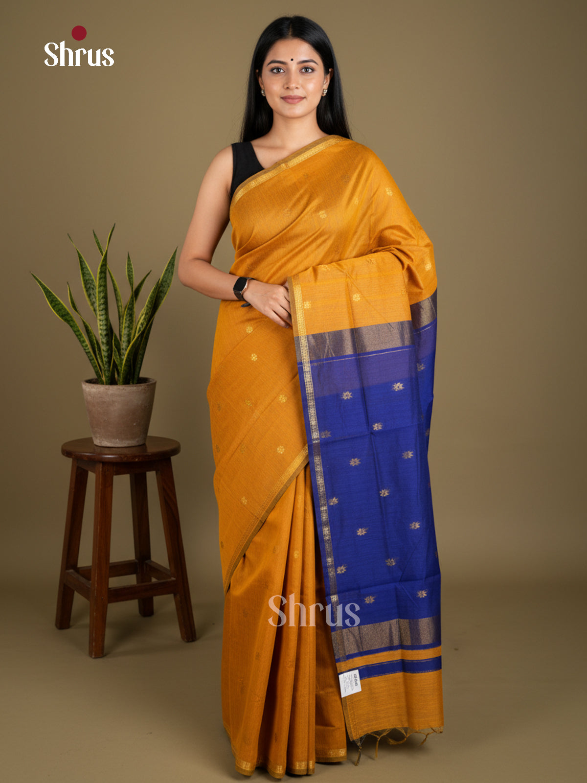 EAS29074 - Semi Maheshwari - Saree - Shop on Shrus.com