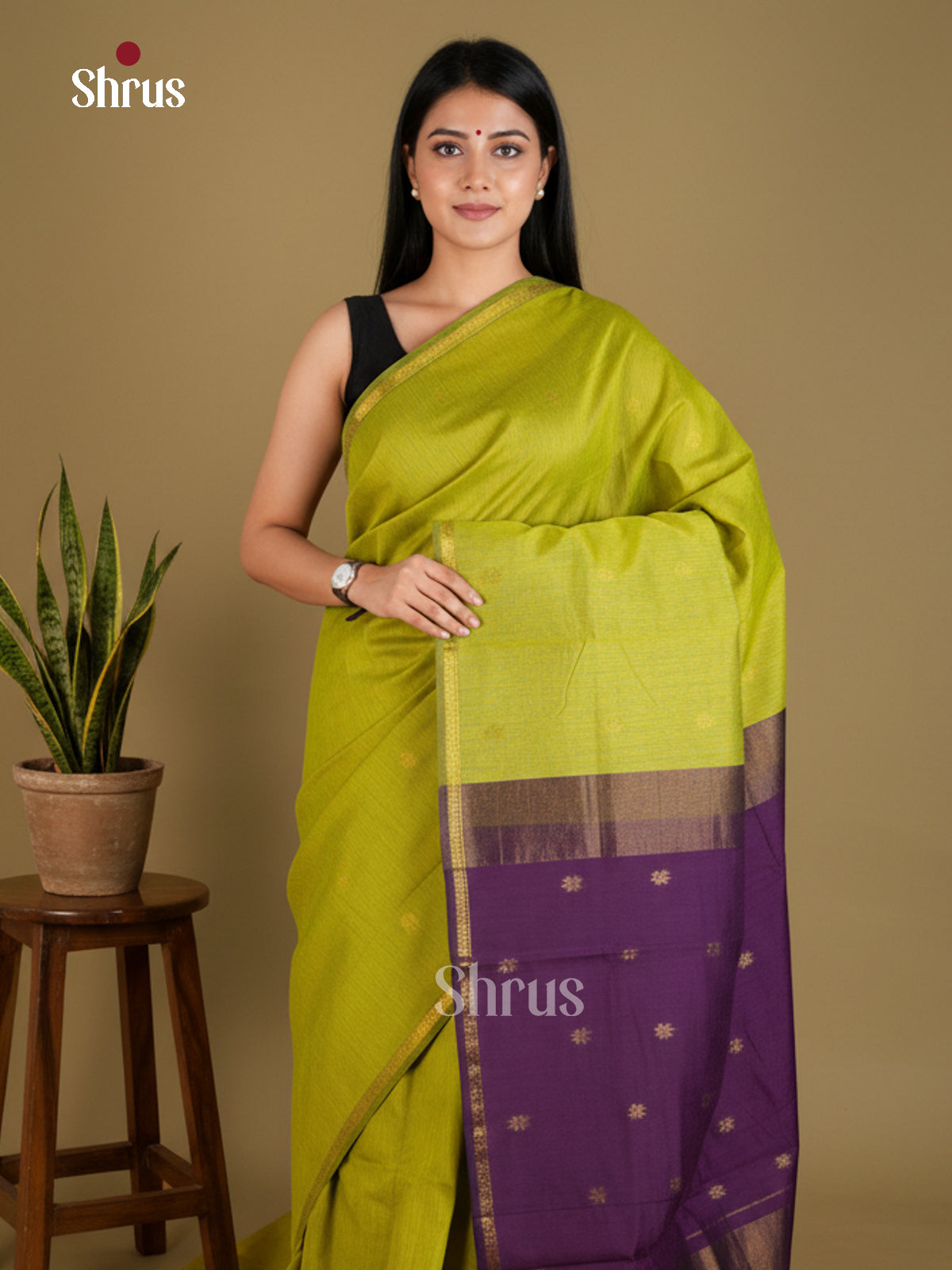 EAS29079 - Semi Maheshwari - Saree - Shop on Shrus.com