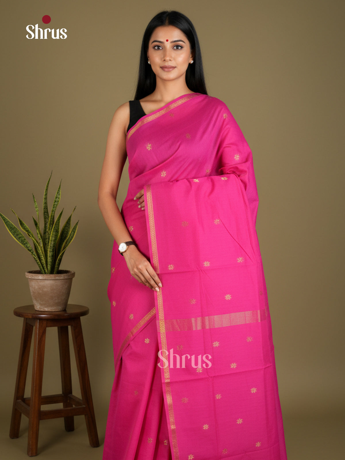 EAS29088 - Semi Maheshwari - Saree - Shop on Shrus.com