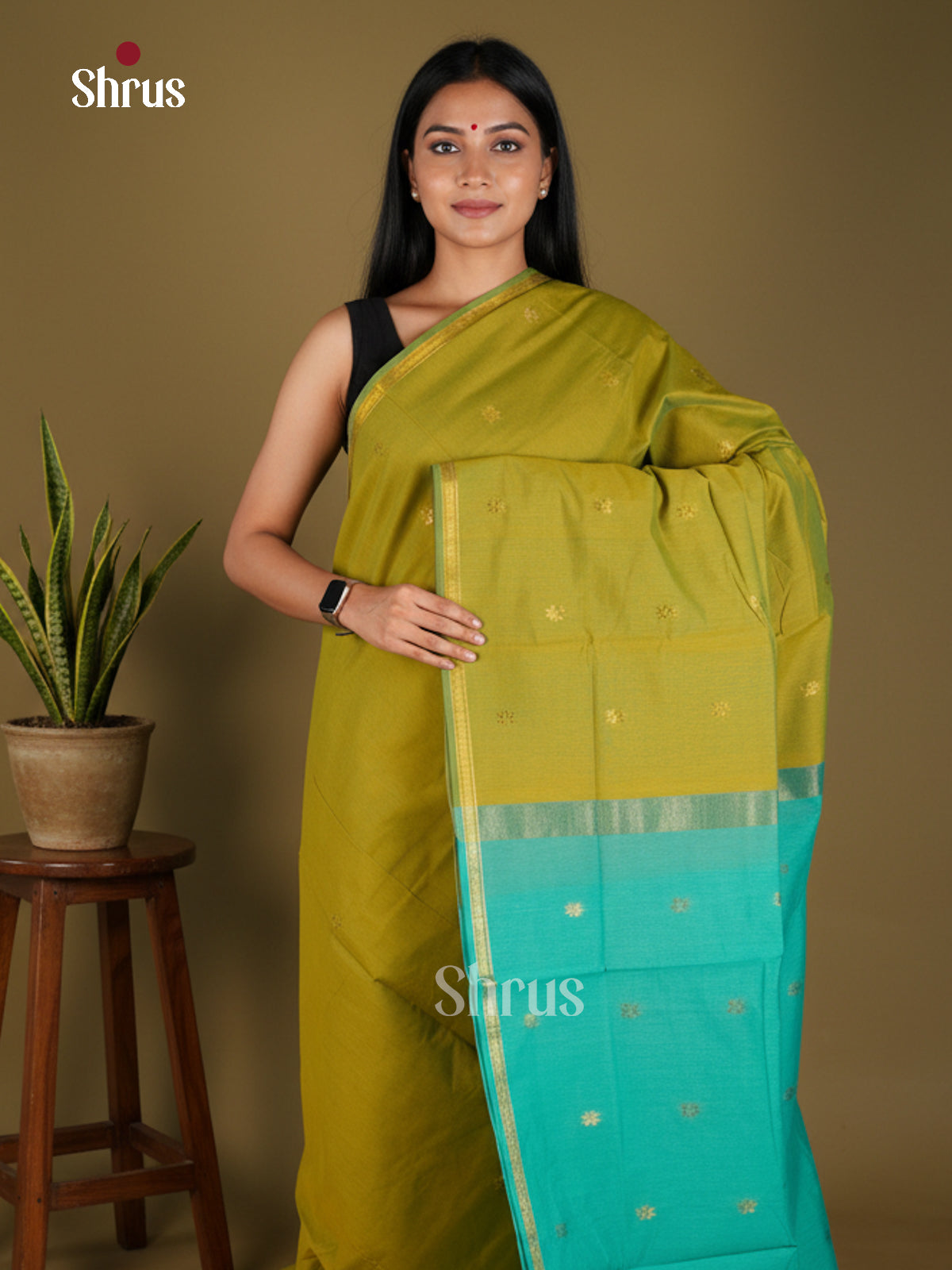 EAS29089 - Semi Maheshwari - Saree - Shop on Shrus.com