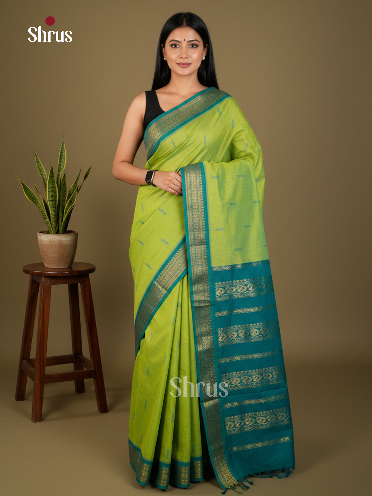 EAS29098 - Kalyani Cotton - Saree - Shop on Shrus.com