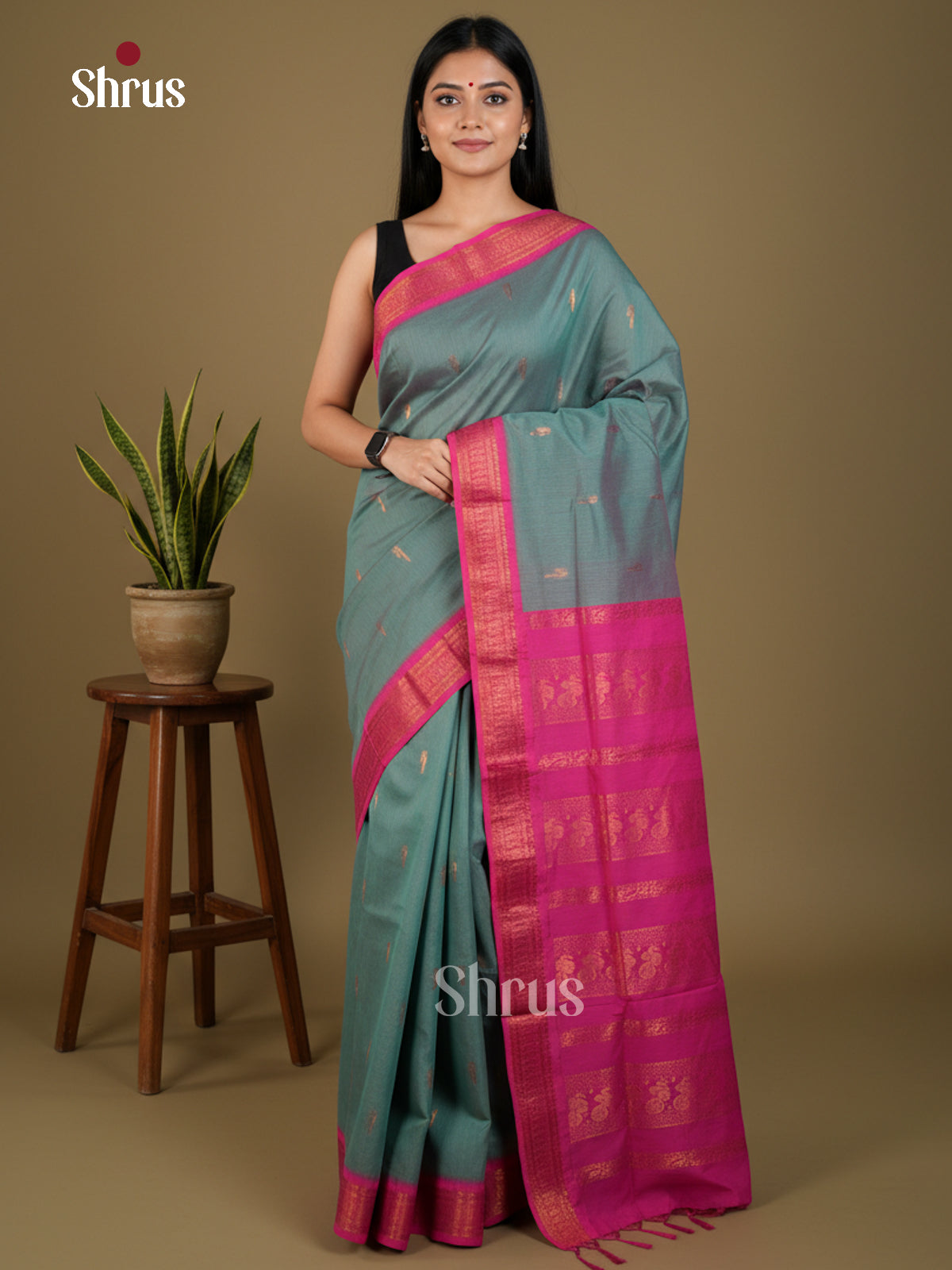 EAS29113 - Kalyani Cotton - Saree - Shop on Shrus.com