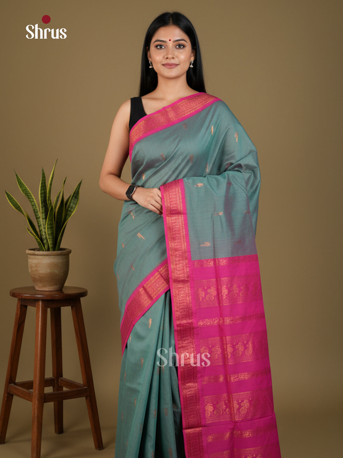 EAS29113 - Kalyani Cotton - Saree - Shop on Shrus.com