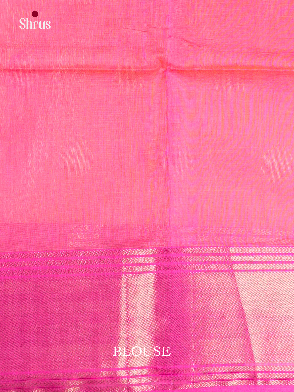 Yellow & Pink  - Maheshwari silkcotton - Saree - EAS30045 - Shop on Shrus.com