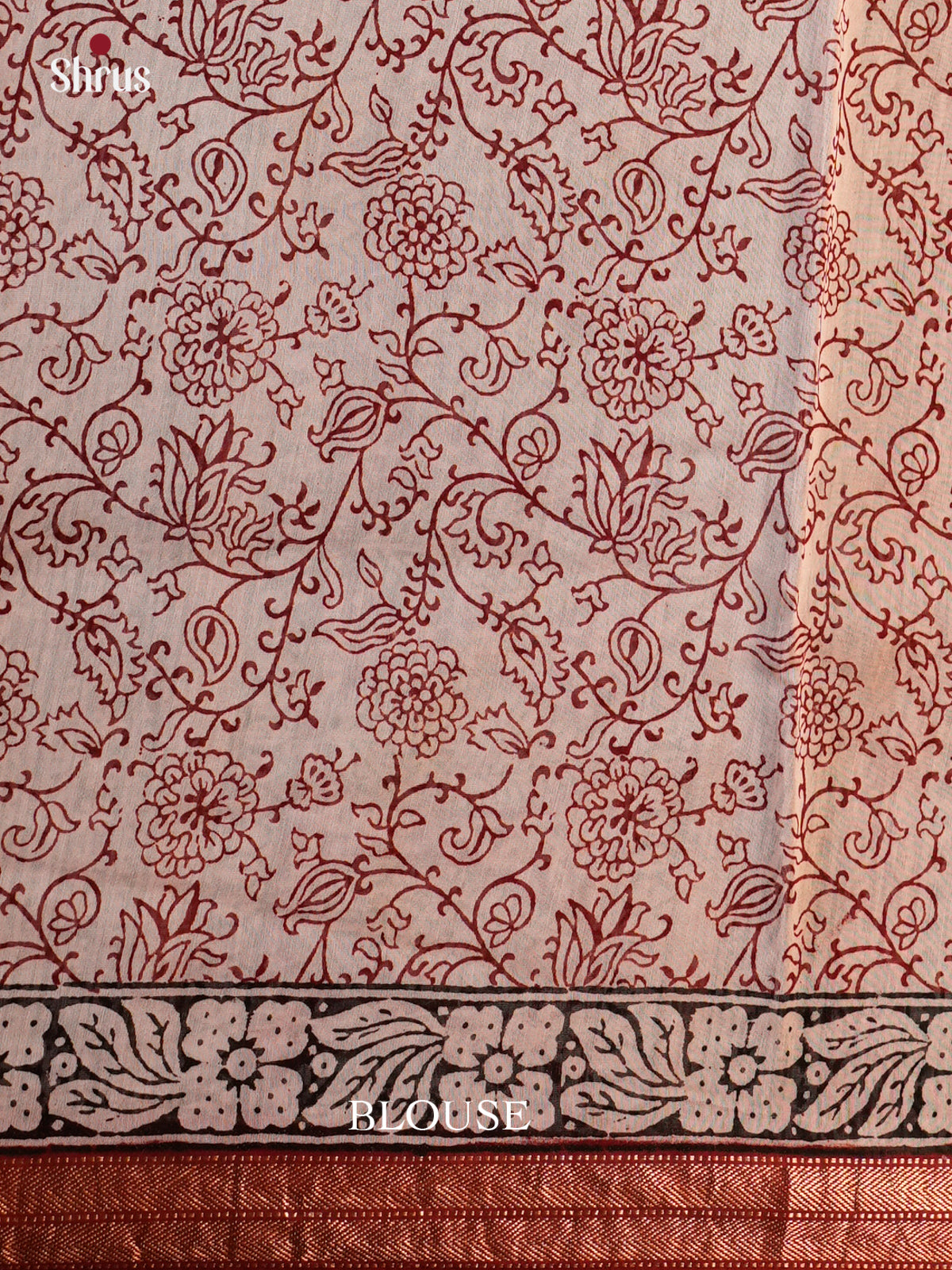 EAS30245 - Maheshwari silkcotton - Saree - Shop on Shrus.com