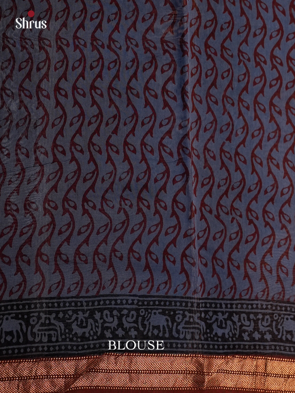 EAS30254 - Maheshwari silkcotton - Saree - Shop on Shrus.com