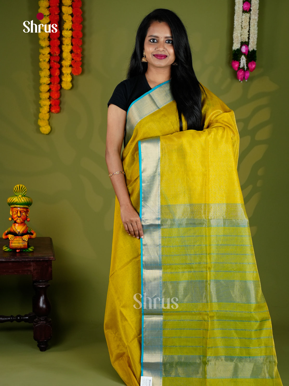 EAS30265 - Maheshwari silkcotton - Saree - Shop on Shrus.com