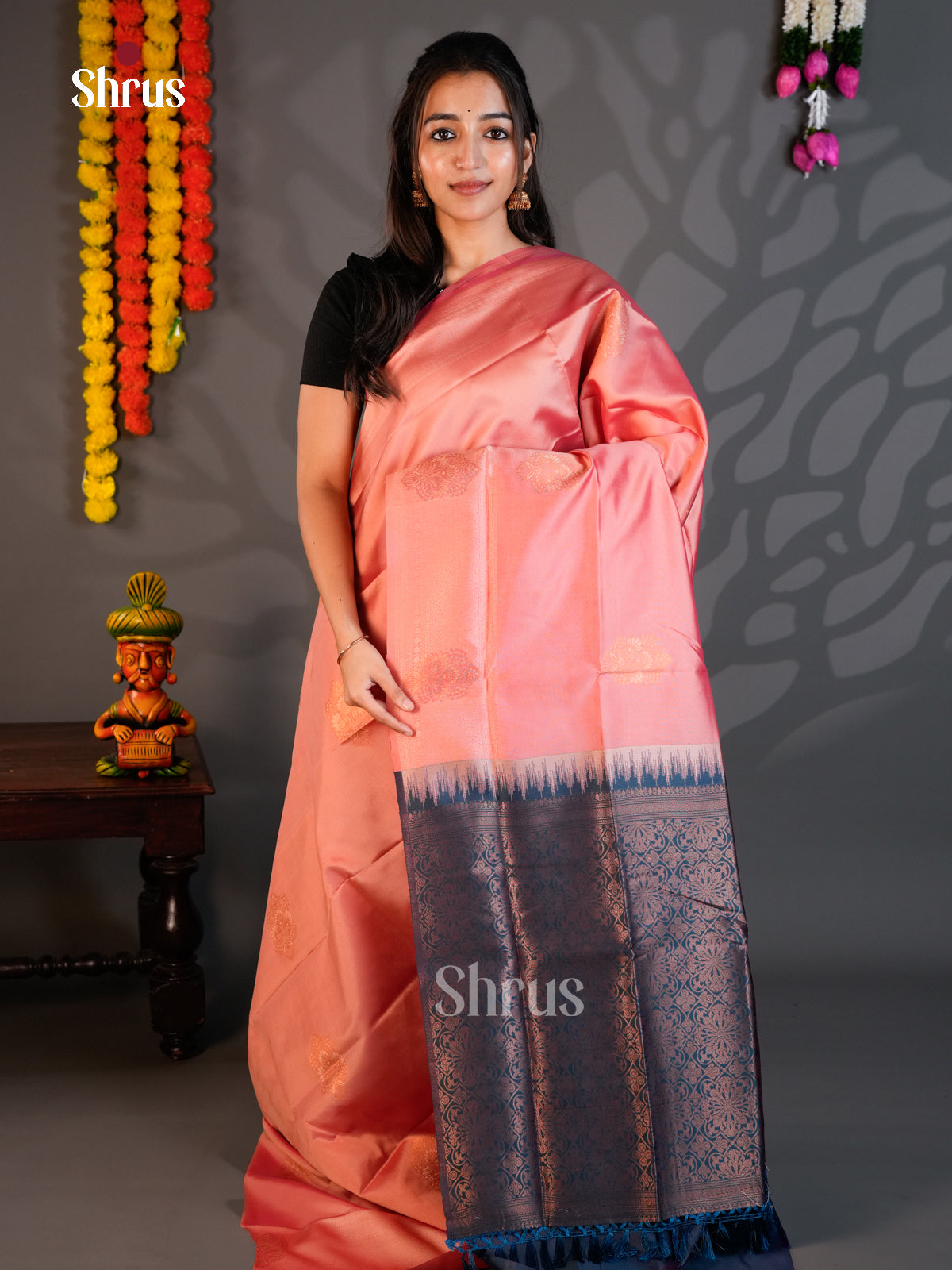 EAS30388 - Semi Softsilk - Saree - Shop on Shrus.com