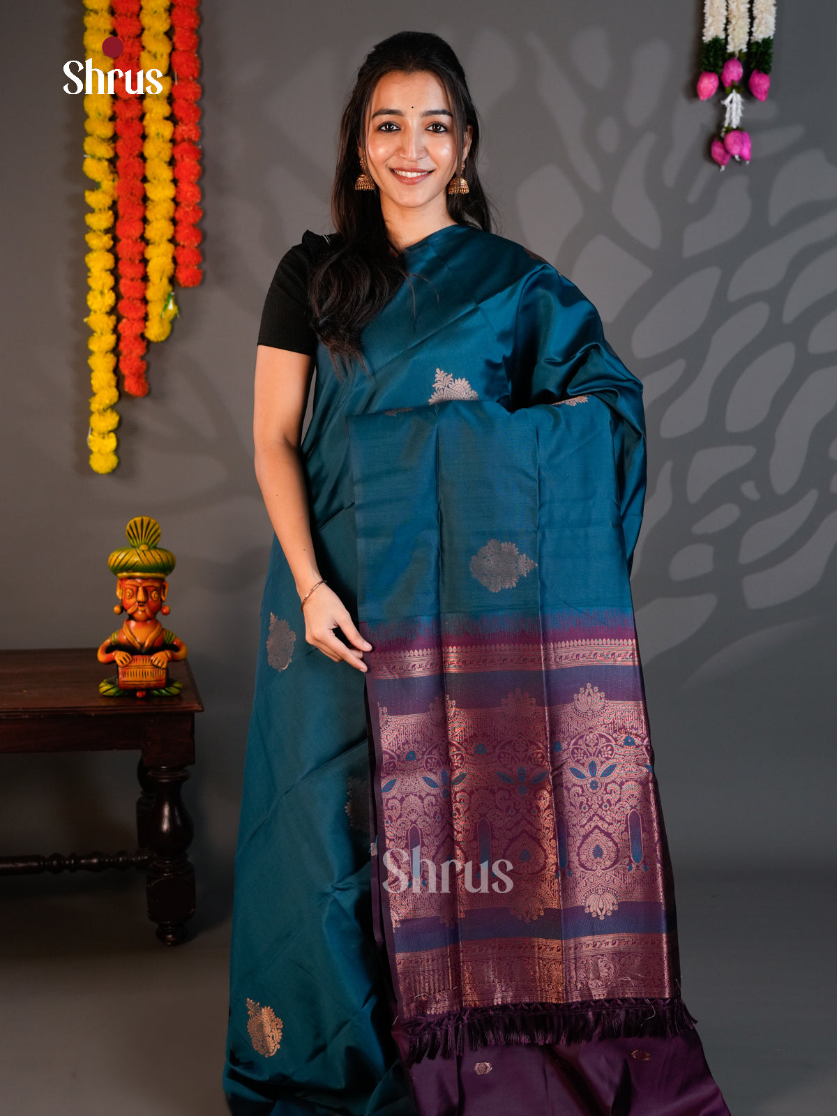 EAS30405 - Semi Softsilk - Saree - Shop on Shrus.com