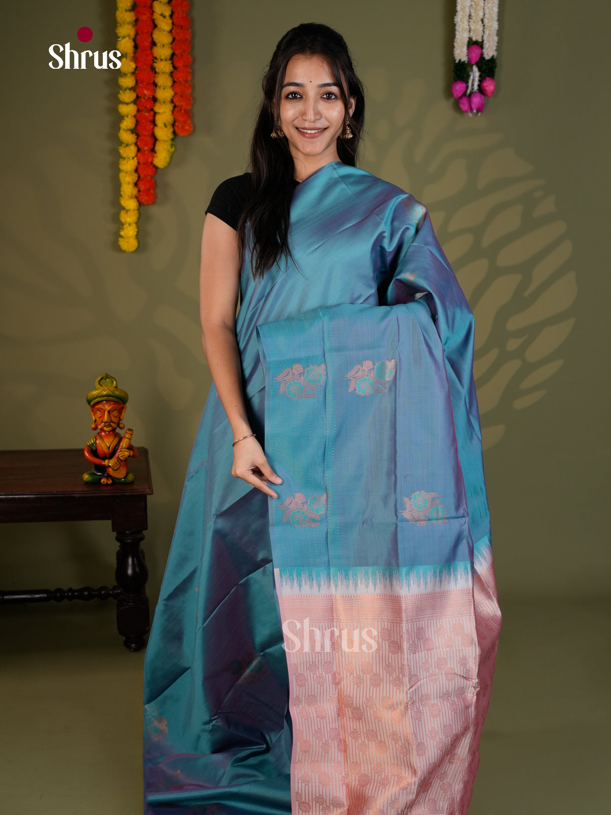 EAS30431 - Semi Softsilk - Saree - Shop on Shrus.com