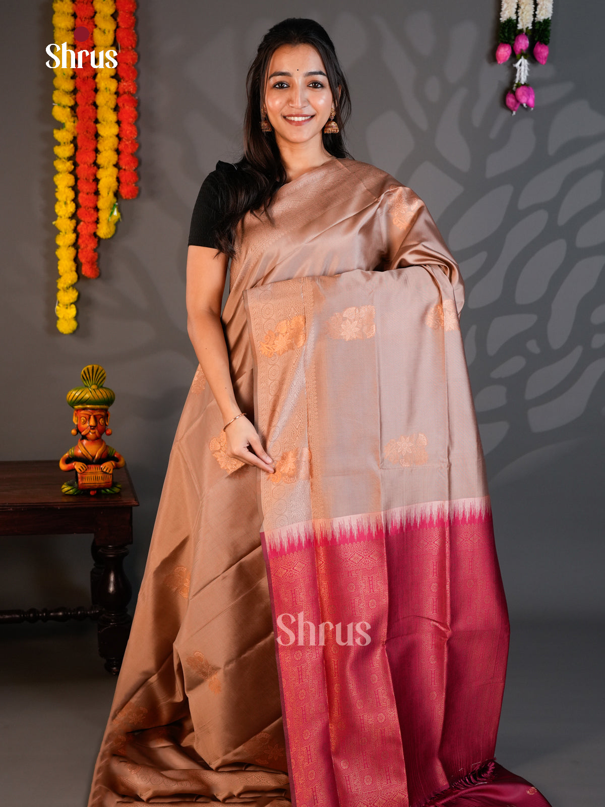 EAS30444 - Semi Softsilk - Saree - Shop on Shrus.com