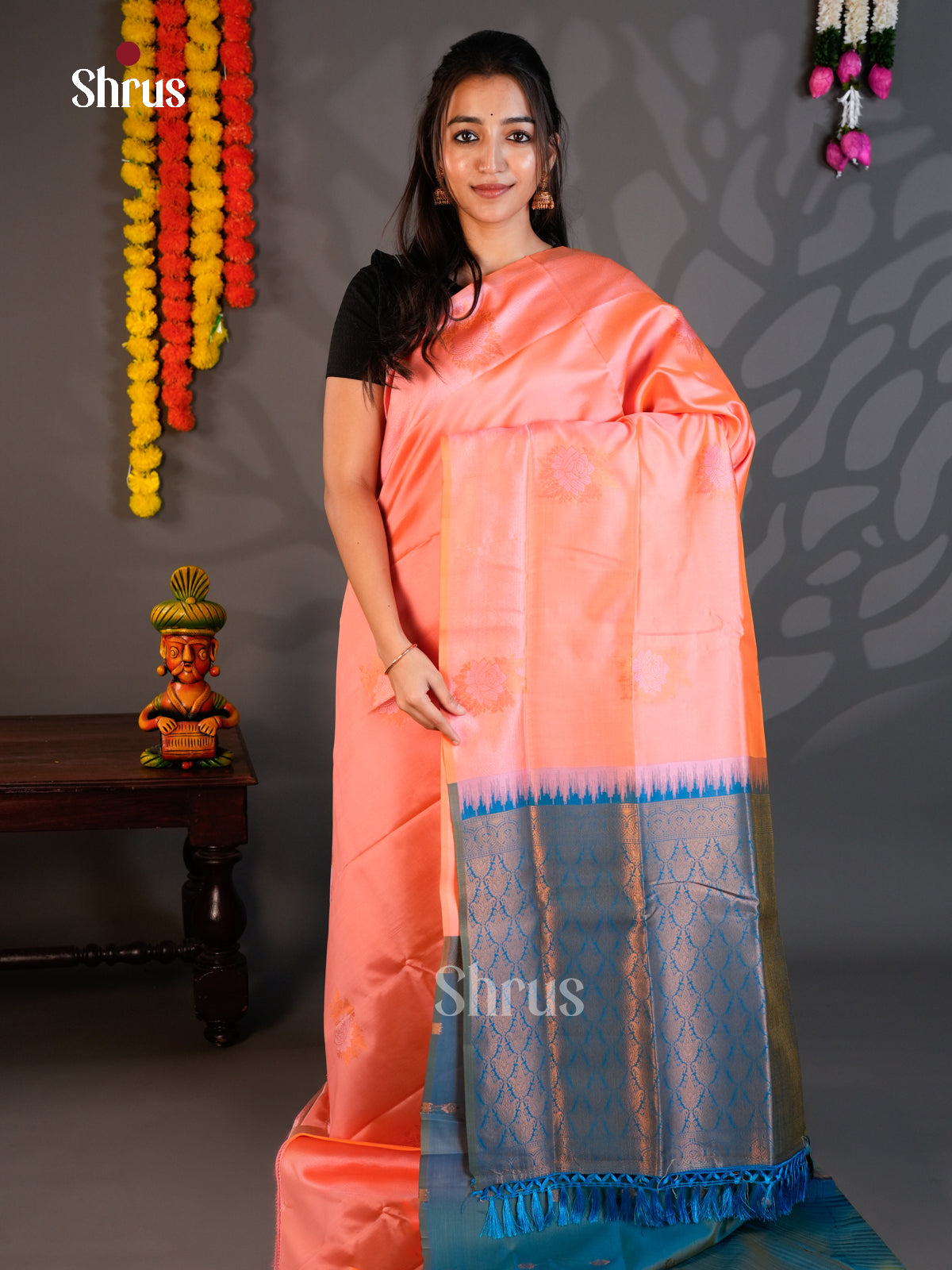 EAS30454 - Semi Softsilk - Saree - Shop on Shrus.com