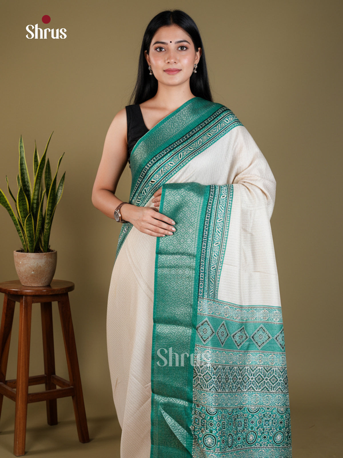 EAS30461 - Semi Crepe - Saree - Shop on Shrus.com