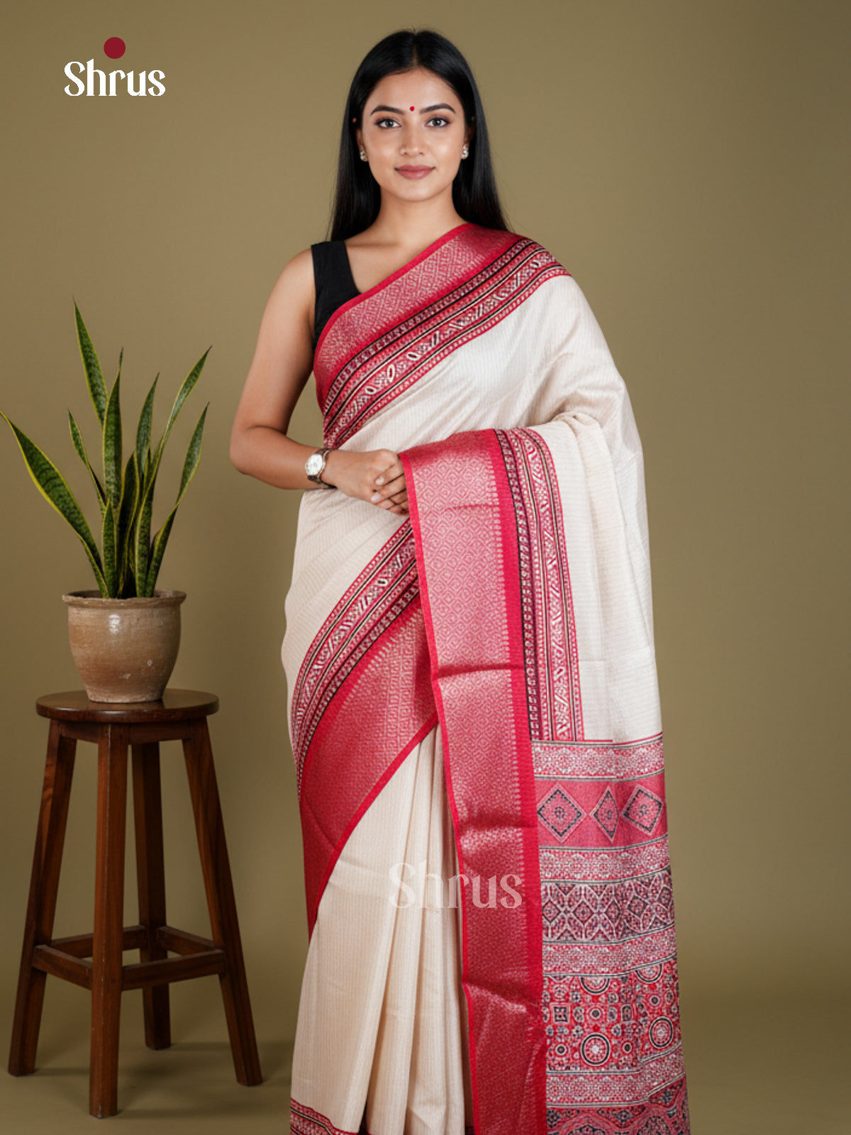 EAS30462 - Semi Crepe - Saree - Shop on Shrus.com