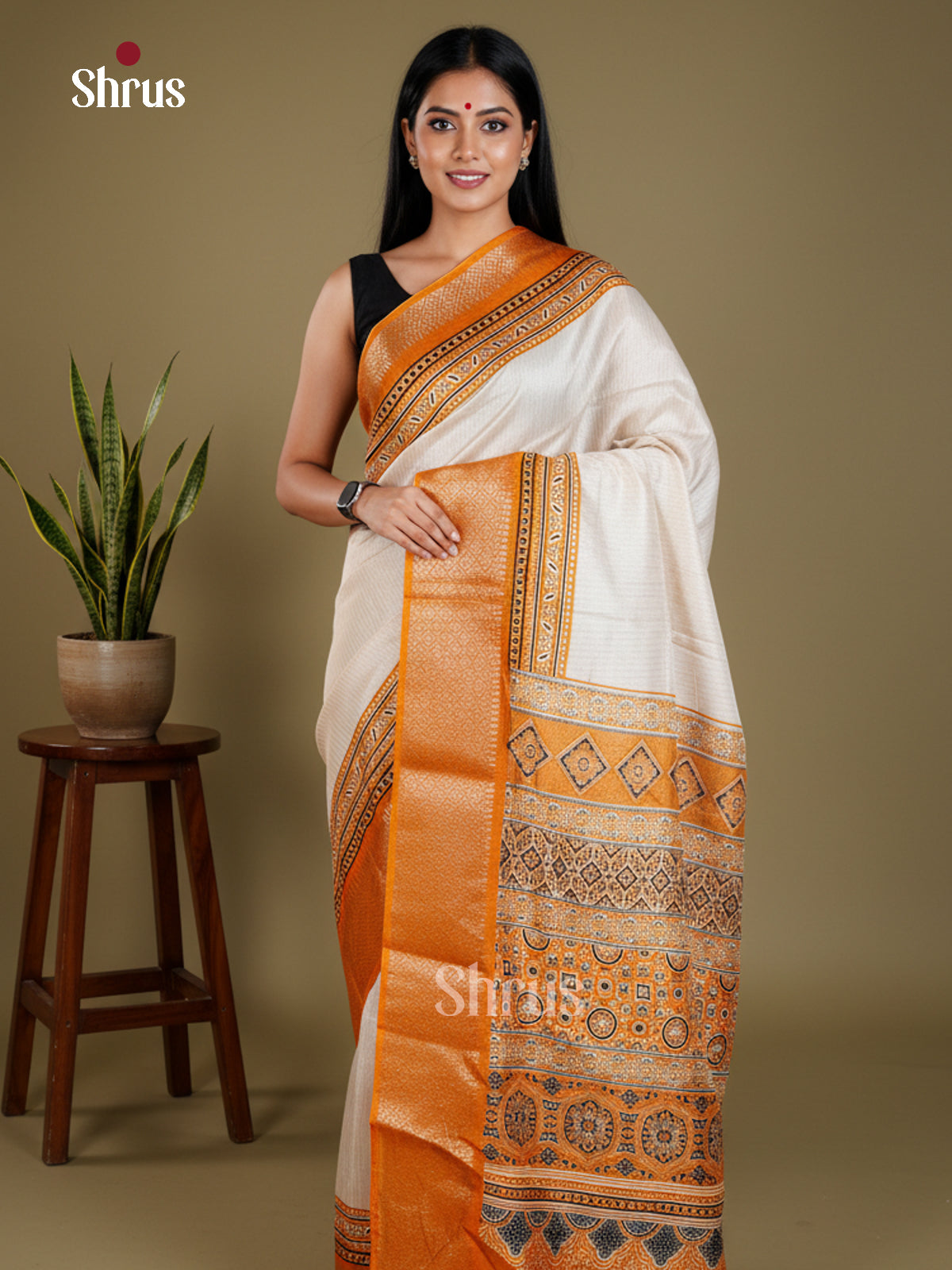 EAS30467 - Semi Crepe - Saree - Shop on Shrus.com