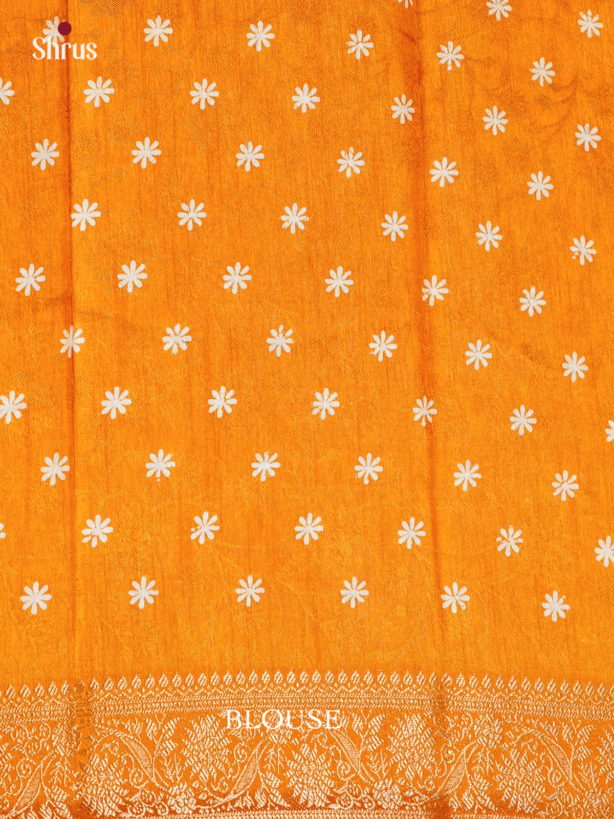 Mustard - Semi Crepe - Saree - EAS30487 - Shop on Shrus.com