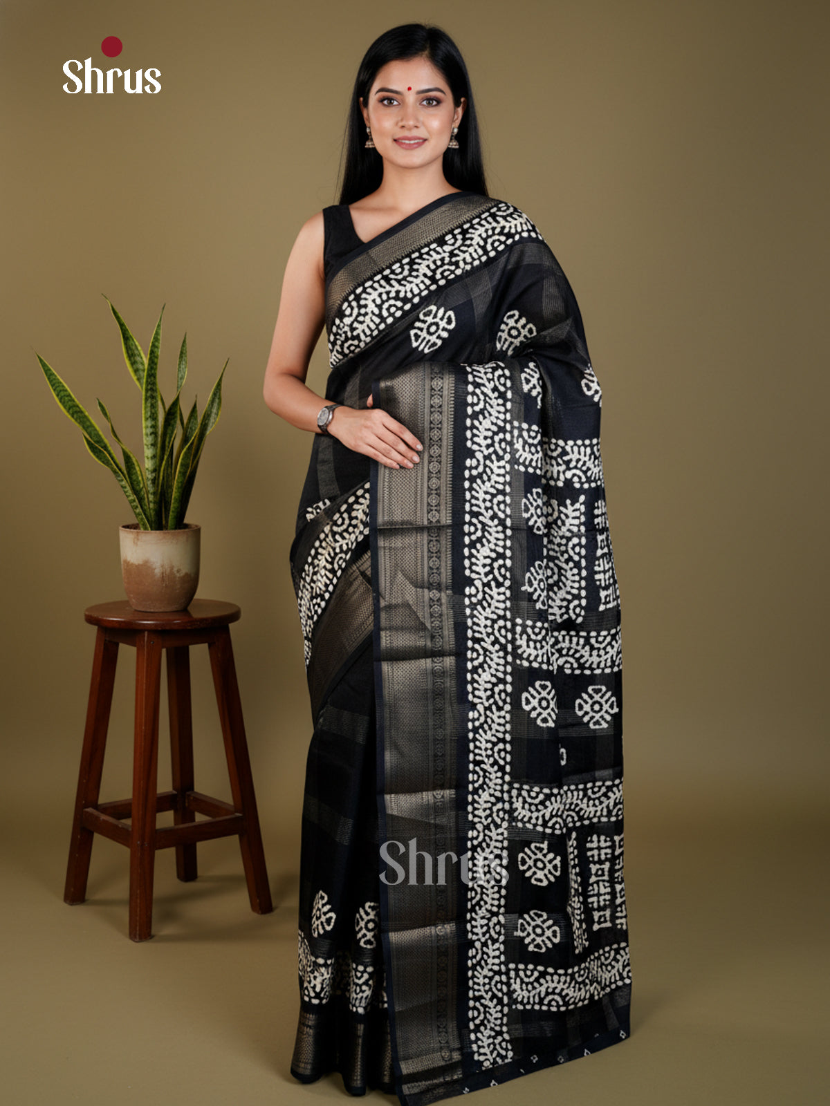 EAS30529 - Semi Crepe - Saree - Shop on Shrus.com