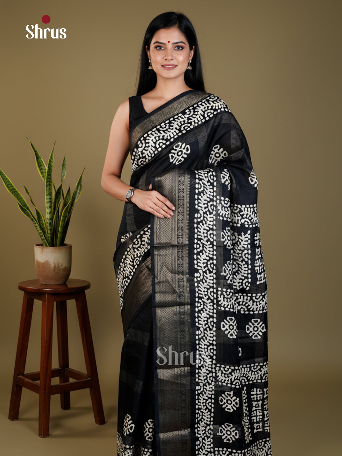 EAS30529 - Semi Crepe - Saree - Shop on Shrus.com