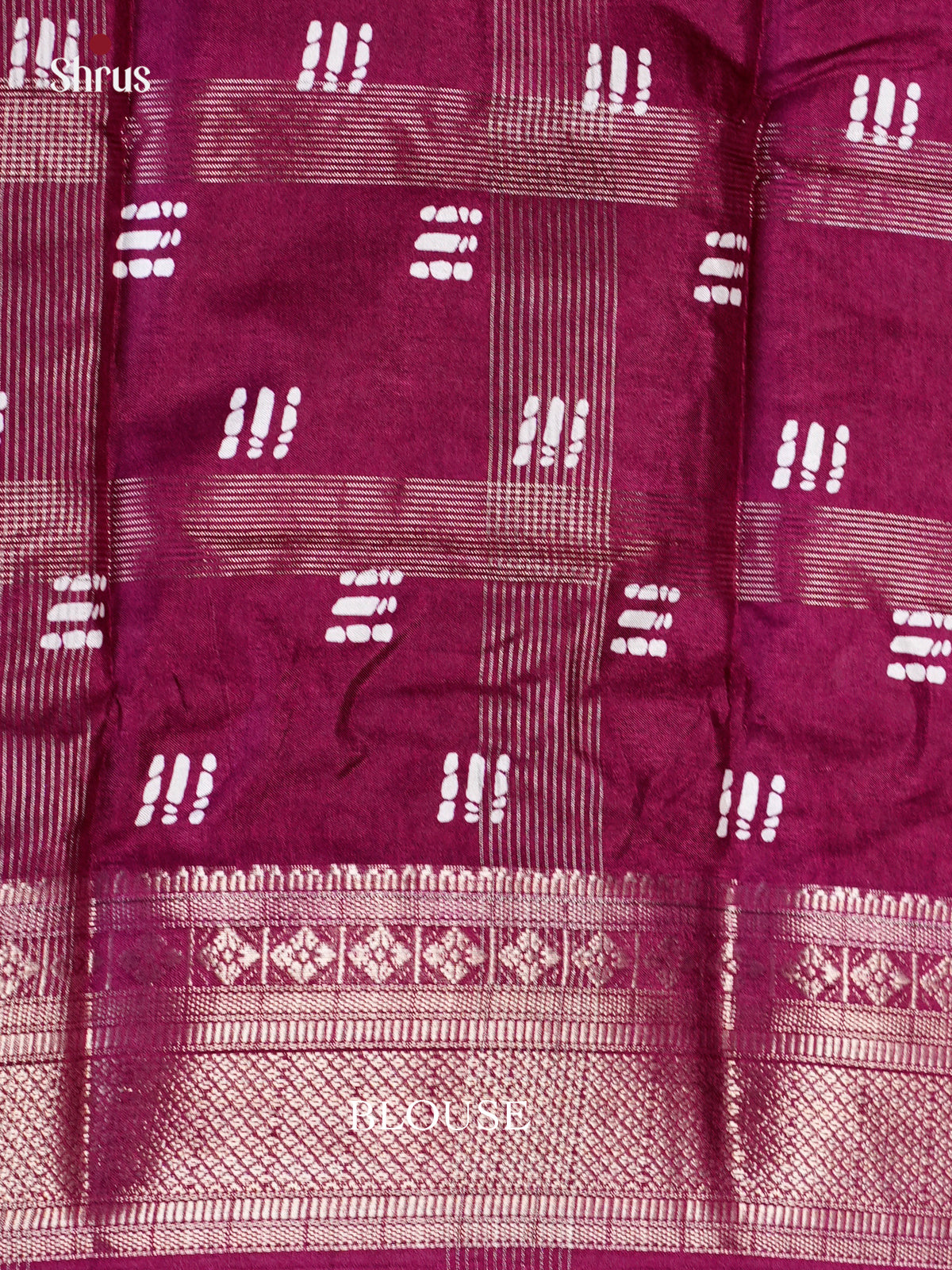 Purple  - Semi Crepe - Saree- EAS30534 - Shop on Shrus.com