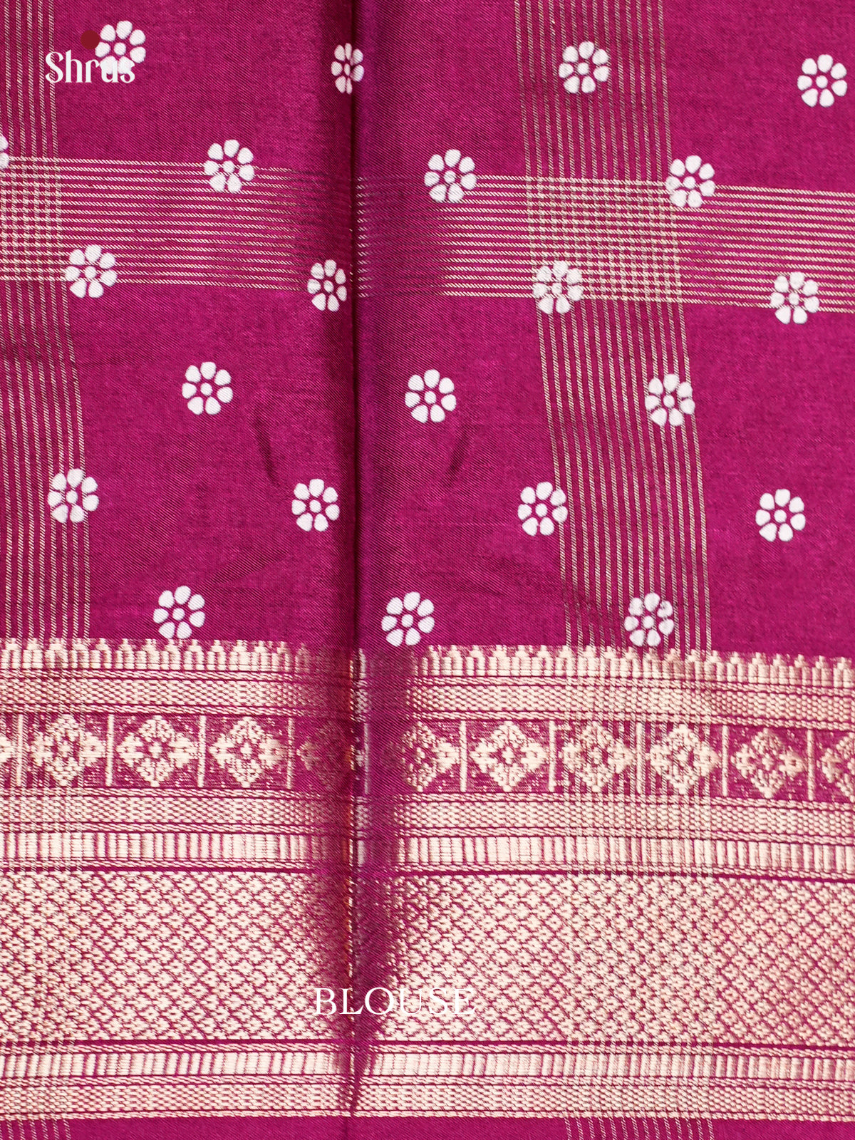 Purple  - Semi Crepe - Saree- EAS30545 - Shop on Shrus.com