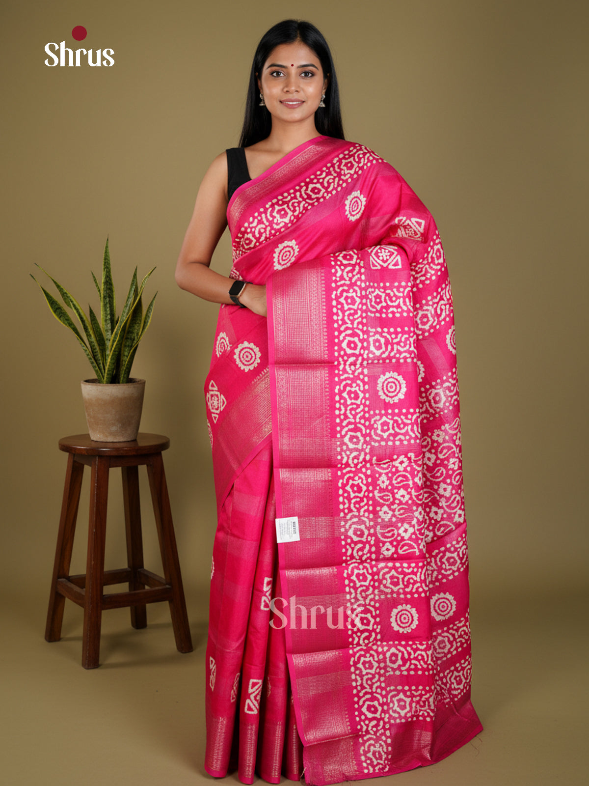 EAS30552 - Semi Crepe - Saree - Shop on Shrus.com
