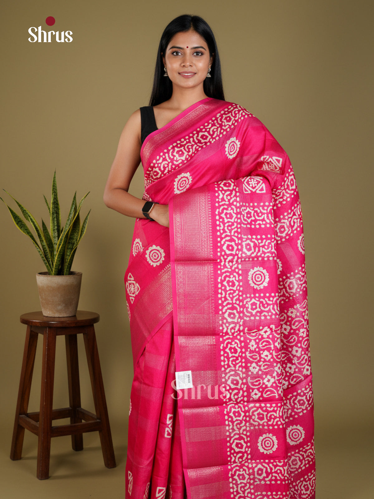 EAS30552 - Semi Crepe - Saree - Shop on Shrus.com