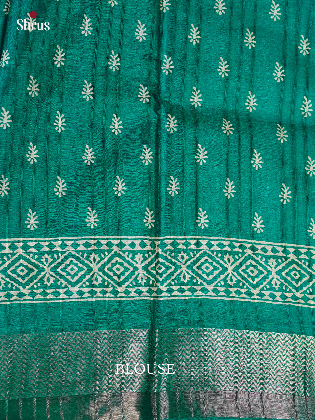 Green  - Semi Crepe - Saree- EAS30580 - Shop on Shrus.com