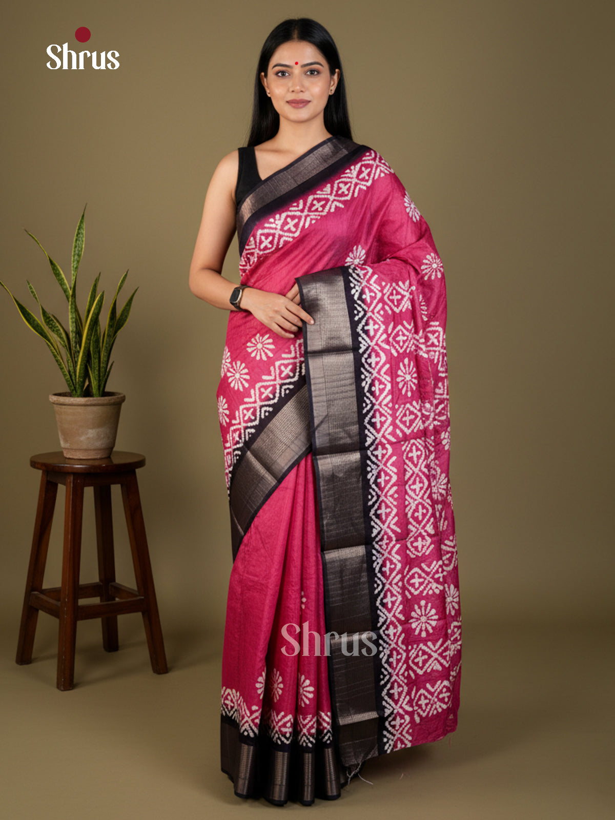 EAS30594 - Semi Crepe - Saree - Shop on Shrus.com