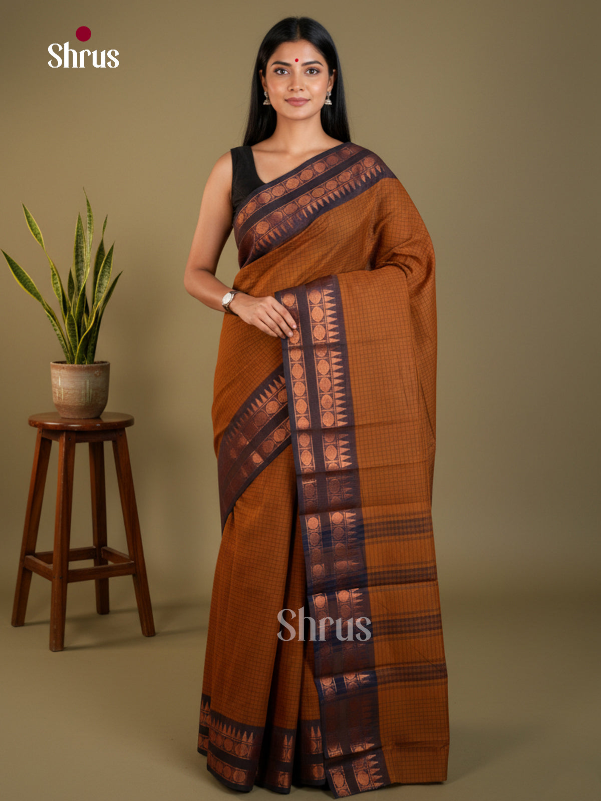 EAS30658 - Chettinad Cotton - Saree - Shop on Shrus.com